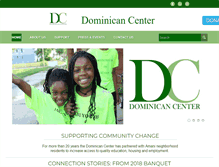 Tablet Screenshot of dominican-center.org